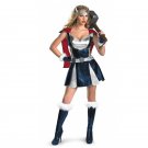 Supergirl Thor Costume Trapeze Fancy Dress Warriors Cosplay Costume PQ83547