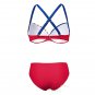 Plus Size Sexy American Flag Print Swimwear Hot USA Bikini With Halter Neck