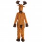 Christmas Elk Costume Kid Moose Uniform Xmas Reindeer Fancy Dress PQE666