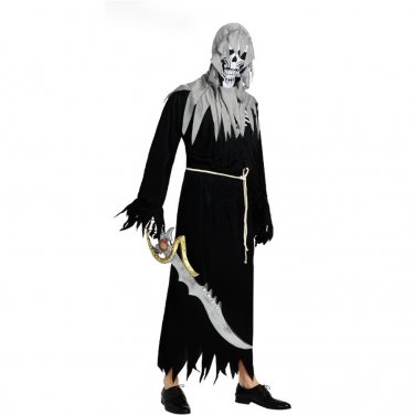 Ghost Cosplay Outfit Demon Cos Masquerade Uniform Halloween Party Performance Costume