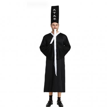 Black Volatile Costume Chinese Ghosts Cosplay Uniform White Death Outfit Demon Cos Clothing