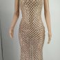 Black Floor Length Host Mermaid Evening Gown Halter Banquet Dress PQ8881