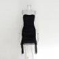 Purple Off Shoulder Sweet Cocktail Dress Mesh Tube Dress For Women PQ1817A