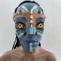 Avatar Latex Headgear For Women 3D Animation Movie Mask Cosplay Accessories PQB035