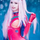 Kid Japaness Cartoon EVA JumpSuit For Girl Asuka Langley Soryu Costume Cosplay Uniform COS Outfit