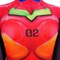 Kid Japaness Cartoon EVA JumpSuit For Girl Asuka Langley Soryu Costume Cosplay Uniform COS Outfit