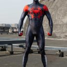 Spider Verse Cosplay Costume Miles Morales Jumpsuit Spidey Animation Movie Animated Film Outfit