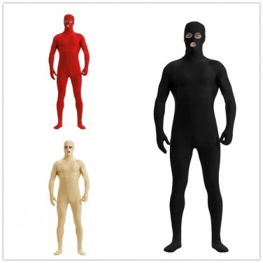 Men Zentai Plus Size Carnival Stage Catsuit Funny Uniform Fetish Cosplay Jumpsuit