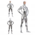 PVC Zentai Unisex Carnival Catsuit Faux Leather Stage Uniform Horror Movie COS Jumpsuit