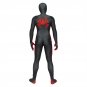 Spidey Costume For Men Spider Verse Jumpsuit Adult Miles Morales Animation Movie Uniform