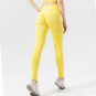 High Waist Exercise Yoga Pants For Women Seamless Bubble Butt Tights Solid Color Sport Leggings