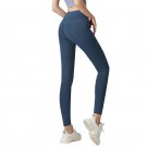 High Waist Yoga Outfit Fitness Supplies Solid Color Sport Leggings Sexy Cropped Pants For Women