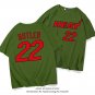 Miami Heat Fan Apparel Jimmy Butler Cotton T-shirt 8th Seed Upset Basketball Streetwear