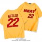 Miami Heat Plus Size Tops Jimmy Butler Cotton Streetwear 8th Seed Upset Basketball T-shirt