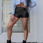 Women Steampunk Shorts Sexy PU Faux Leather Hot Pants Night Club Wear