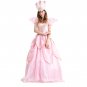 Pink God Mother Uniform Princess Fancy Dress For Women Fairy Tale Costume