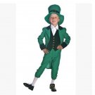 Kid St. Patrick's Day Suit Celtics Cosplay Costume Leprechaun Hat Outerwear