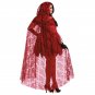 Halloween Little Red Riding Hood Costume Masquerade Fancy Dress Up Costume Gothic Beauties Outfit