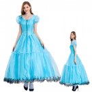 Princess Cosplay Costume Halloween Fancy Dress Classic Woman Carnival Outfit