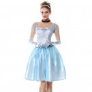Carnival Princess Costume Halloween Queen Fancy Dress Fairy Tale Cosplay Outfit