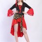 Women Halloween Pirate COS Fancy Dress Carnival Cosplay buccaneer Costume