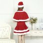 Plush Christmas COS Fancy Dress For Women Plus Size Santa Cosplay Costume
