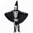 Halloween Skeleton Print Costumes For Kid Children Carnival Stage Performance Jumpsuit