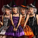 Womens Halloween Witch Costumes Carnival Stage Fancy Dress Sorceress Cosplay Uniform