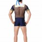 Men Navy Cosplay Costume Halloween Naval Uniform Adult Carnival Sailor Outfit