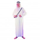 Halloween Dubai UAE Classic COS Uniform Arab Men Local Tyrant Robe Carnival Cosplay Costume