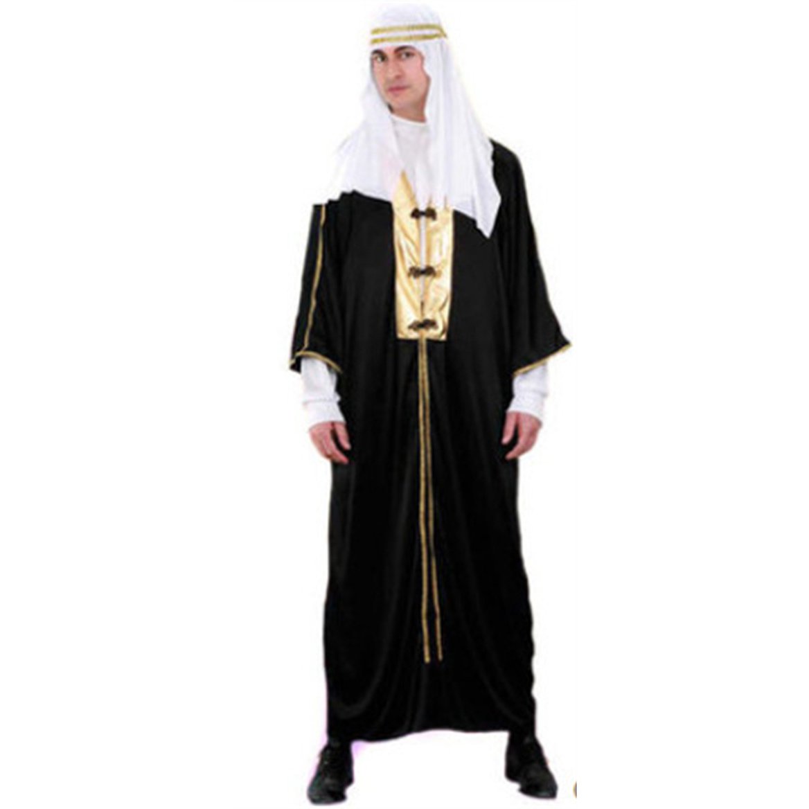 Halloween Dubai UAE COS Uniform Arab Men Local Tyrant Cosplay Costume