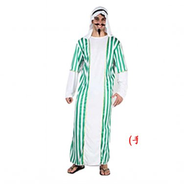Men Arab Shepherds Cosplay Costume Halloween Dubai UAE COS Uniform