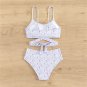 Lady Spring Swimwear Dot Printed Bikinis Set Brazilian Sexy Swimming Costume PQNY-3