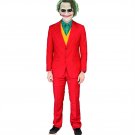 Halloween Clown Joker Jacques Phoenix Suit Male Masquerade Adult Cosplay Uniform