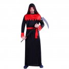 Black Death Costume Ghosts Cosplay Uniform Halloween Outfit Demon Cos Clothing