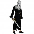 Halloween Pirate Gost Costume  Zombie Death Outfit Carnival Horror Corpse Uniform