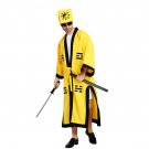 Men Taoist Priest Cosplay Costume Halloween Cosplay Uniform Carnival Pastor Traditional Outfit