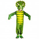 Animal Triceratops Mascot Outfit Dinosaur Props Costume Halloween Masquerade Jumpsuit