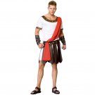 Roman Warrior Costume Adult Halloween Medieval Century Gladiator Outfit Cosplay Uniform