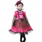 Halloween Black Widow Spider Costume For Girl Witch Cosplay Fancy Dress Child Stage Uniform