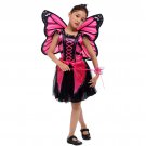 Halloween Butterfly Fairy Costume For Girl Witch Cosplay Fancy Dress Child Stage Animal Uniform