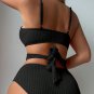 High Waist Bathers Swimsuit Spaghetti Strap Lady Swimwear Female Beachwear Beach Equipment
