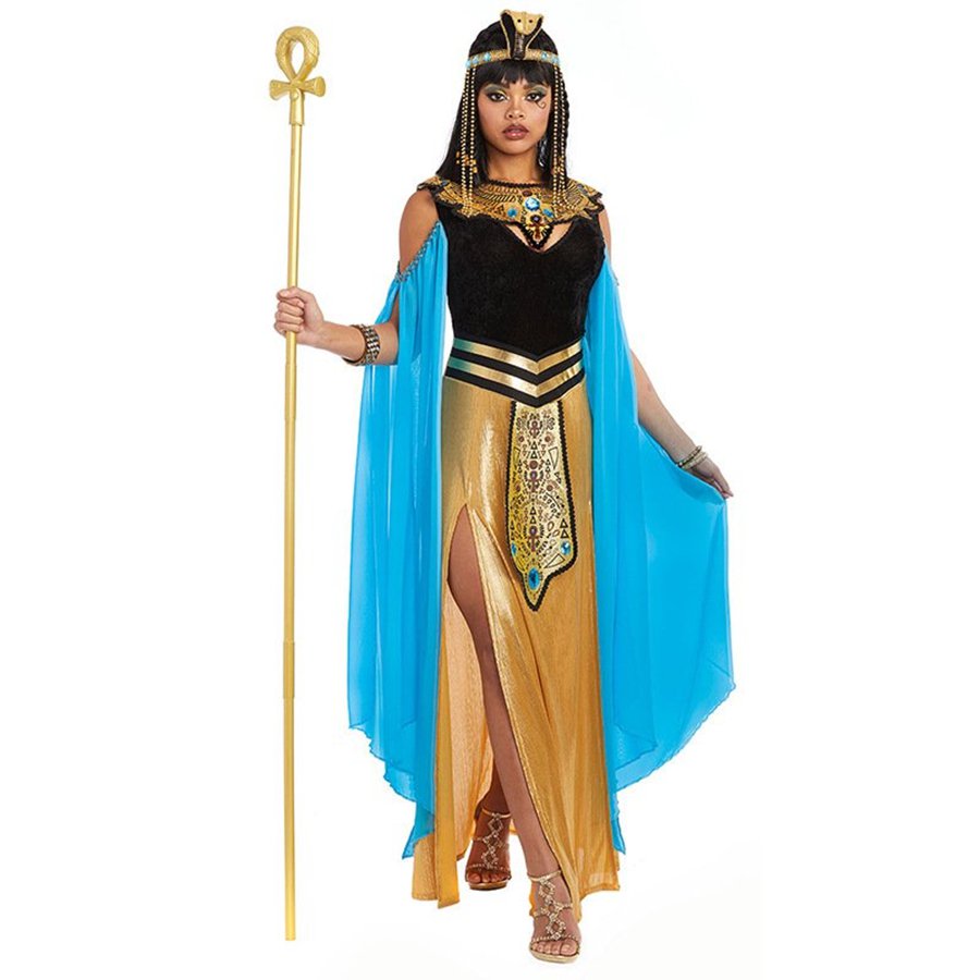 Regional Egypt Queen Costume Ladies Carnival Fancy Dress Sexy Arabian Appeal