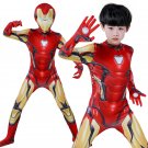 Iron Man Costume For Kid Halloween Cosplay Super Hero Uniform PQ19198G