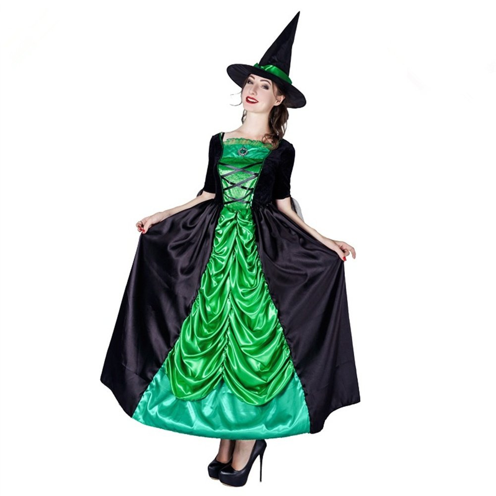 Sexy Witch Cosplay Costume Cute Druide Apparel Magic Uniform PQDD336