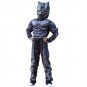 Kid Black Panther Jumpsuit American Movie Cosplay Clothing Halloween Costumes For Child