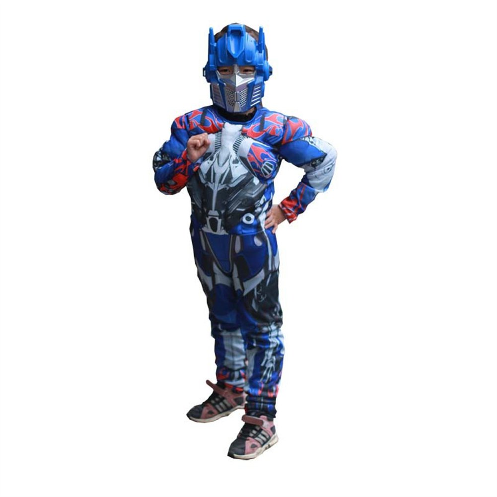 Child Optimus Costume For Kid Halloween Transformers Cosplay Uniform