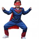 Teen Girls Superman Costumes Kid American Anime Superhero Uniform Child Super Hero Outfit