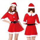 Miss Santa Claus Costume Carnival Cosplay Outfit Winter Christmas Dress Xmas Fancy Dresses