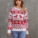 Ugly Christmas Reindeer Sweaters Women Moose Knitwear Xmas Winter Elk Tops